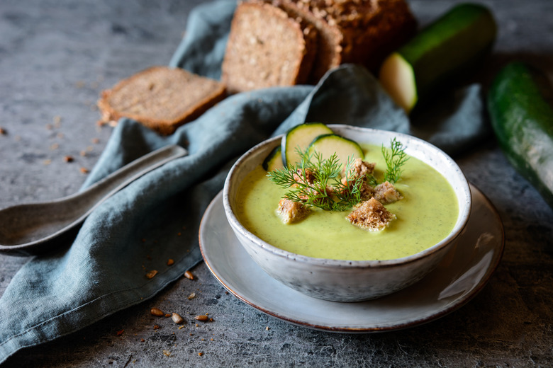 4-ingredient entrees like zucchini soup, Today Meal