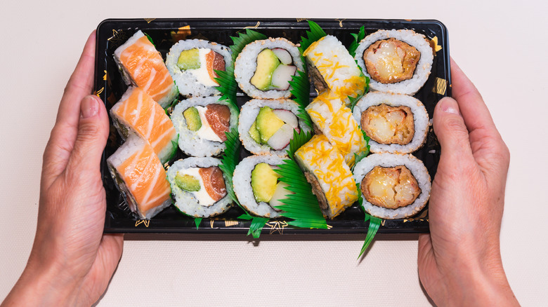 A box of sushi