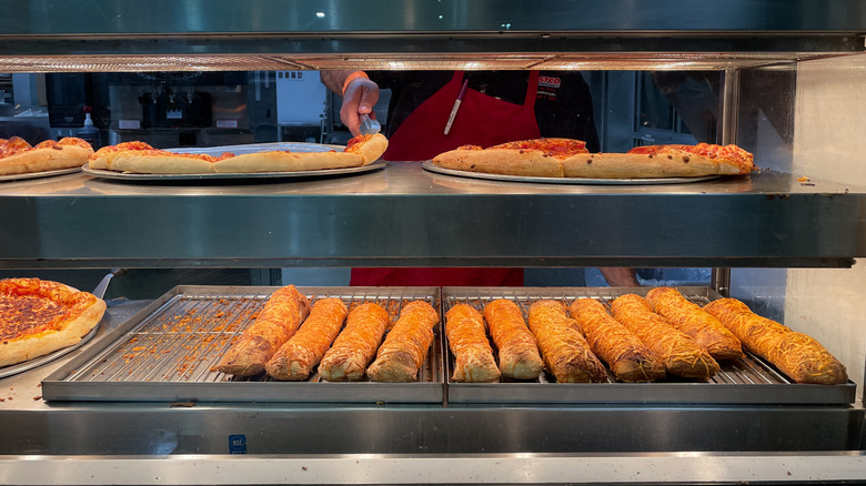 Costco food court chicken bakes and pizza