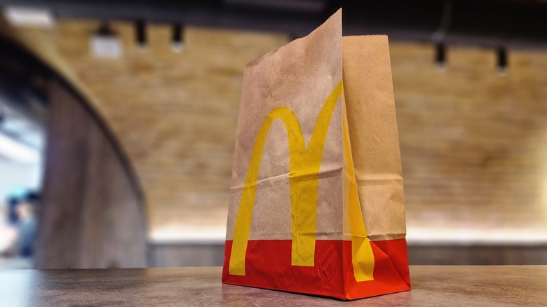 A McDonald's bag
