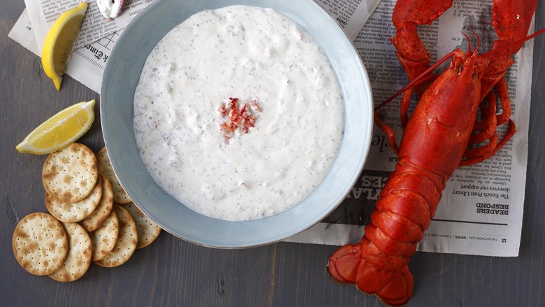 lobster dip and other summer dips and salsas