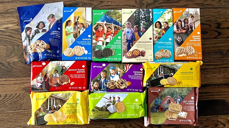 2024 Girl Scout Cookie flavors