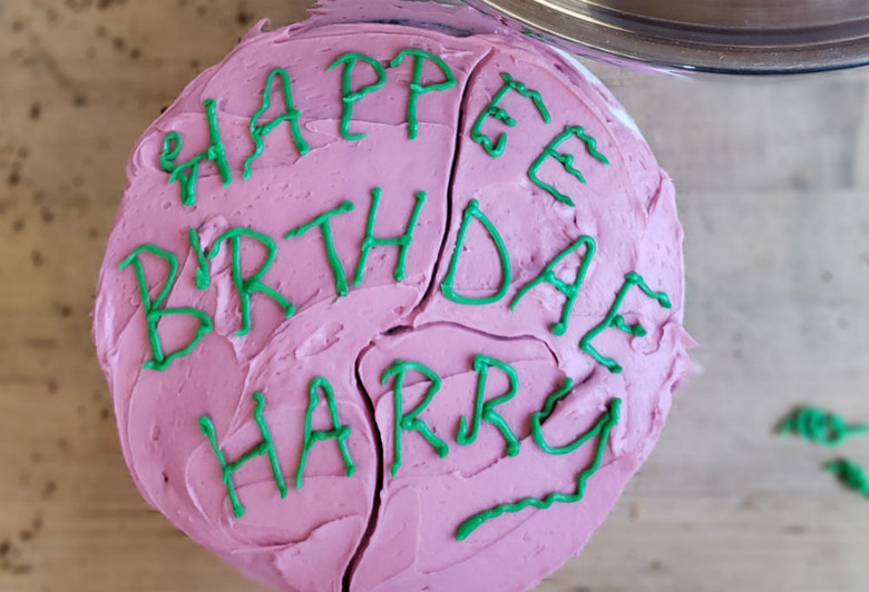 How to Make the Birthday Cake Hagrid Gave to Harry Potter
