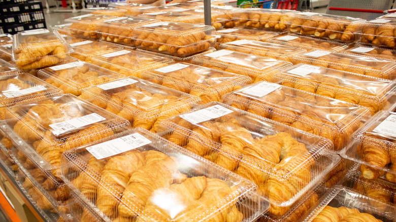 Costco bakery croissants in store