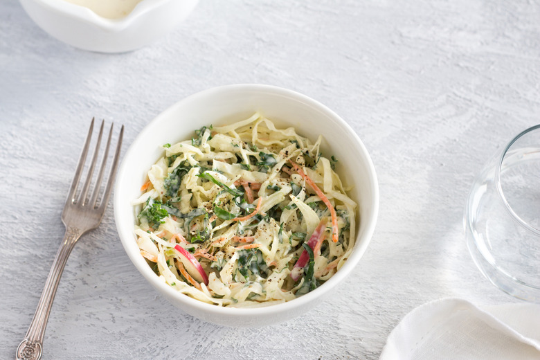 Kale and Cabbage Coleslaw recipe - Today Meal
