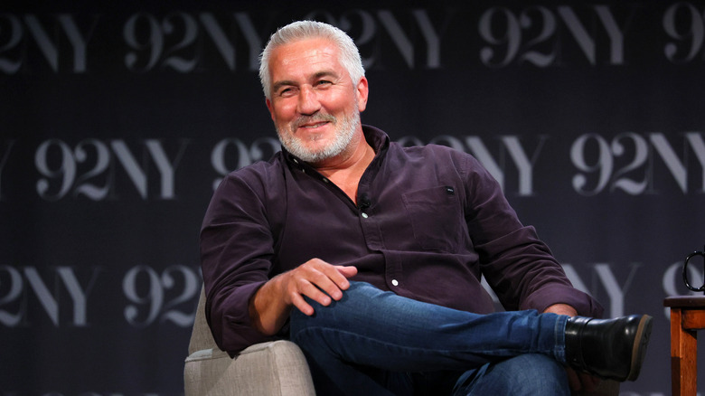 Paul Hollywood in chair at 92Y