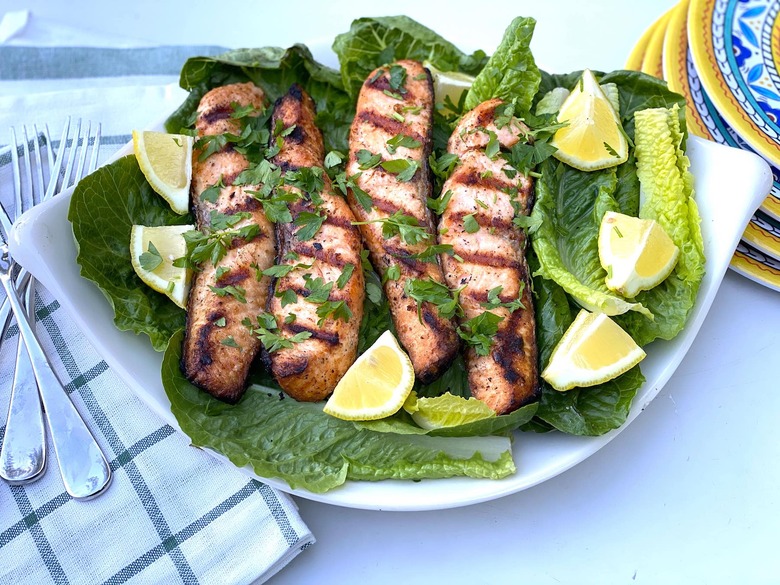 Jim DeWan Today Meal Mayo Grilled Salmon Recipe how to grill fish