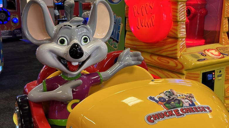 Attraction at Chuck E Cheese