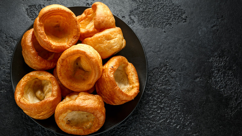 a bowl of Yorkshire pudding