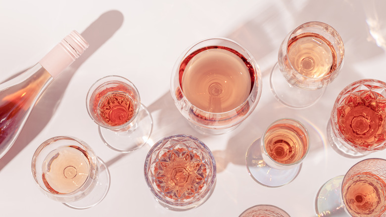 different types of rosé 