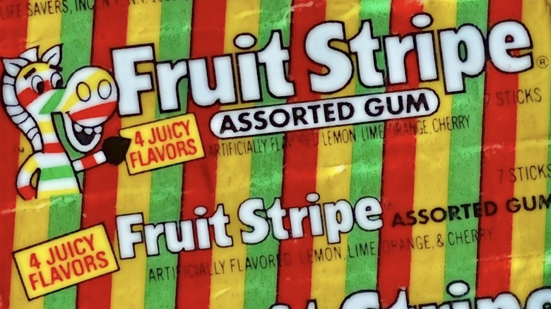 pack of fruit stripe gum