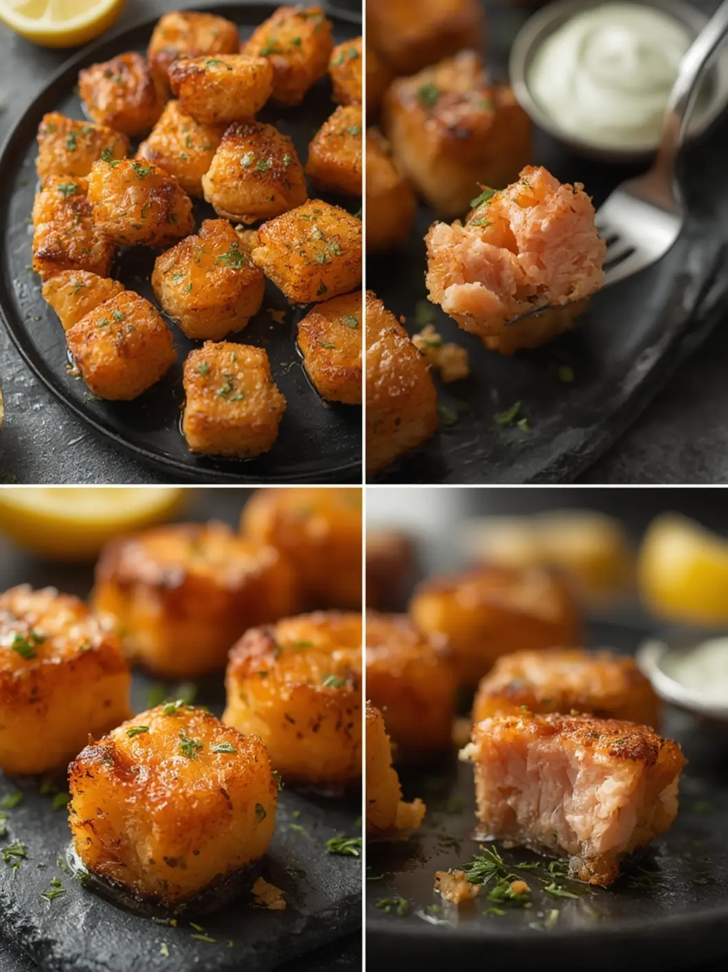 Air Fryer Salmon Bites 1