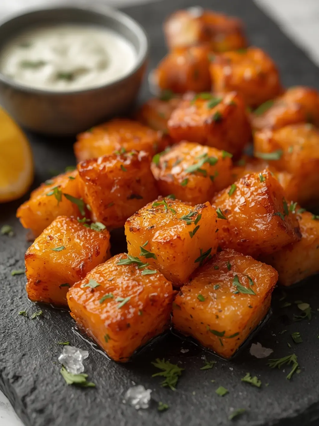 Air Fryer Salmon Bites
