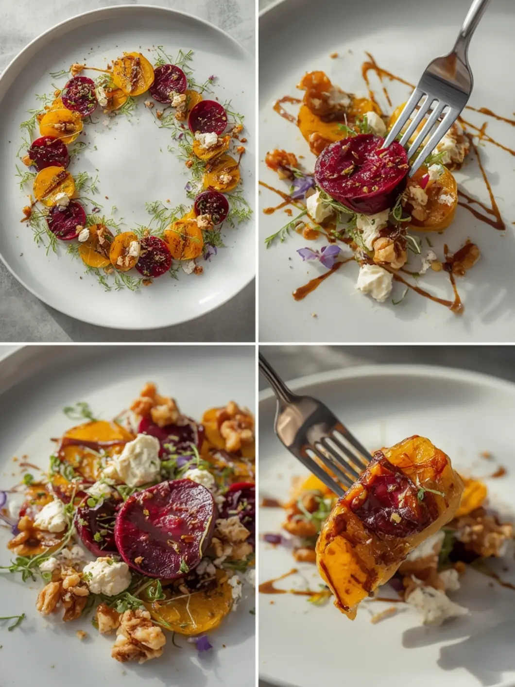 Beet and Goat Cheese Salad 1