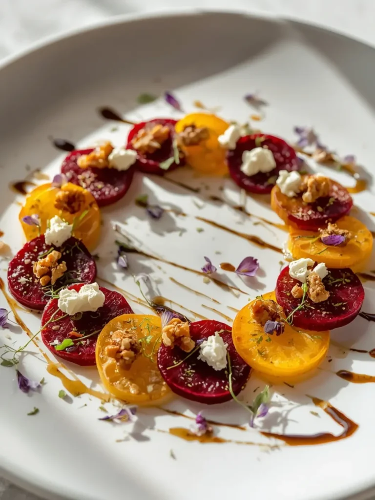 Beet and Goat Cheese Salad