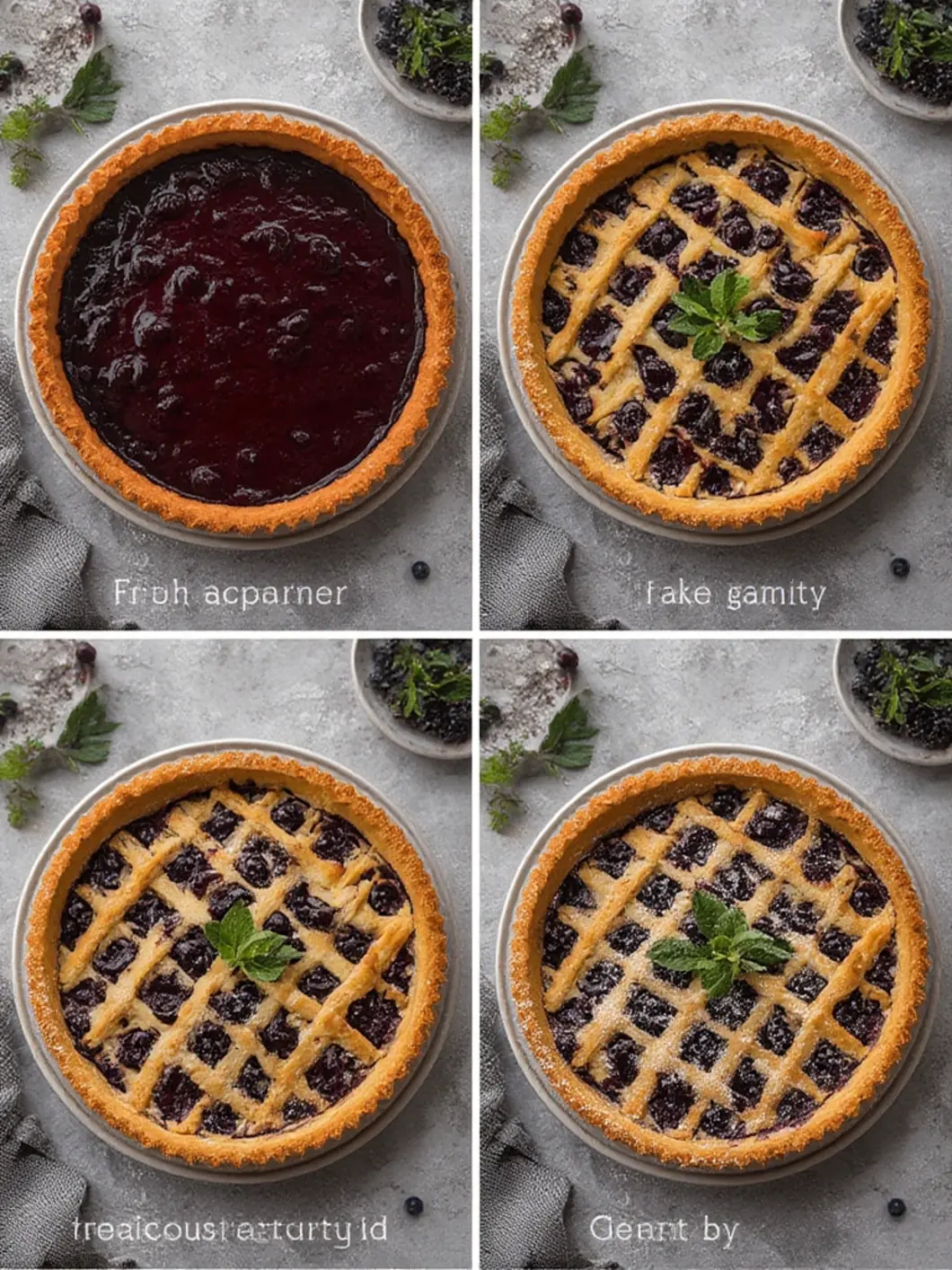 Black Currant Tart 1