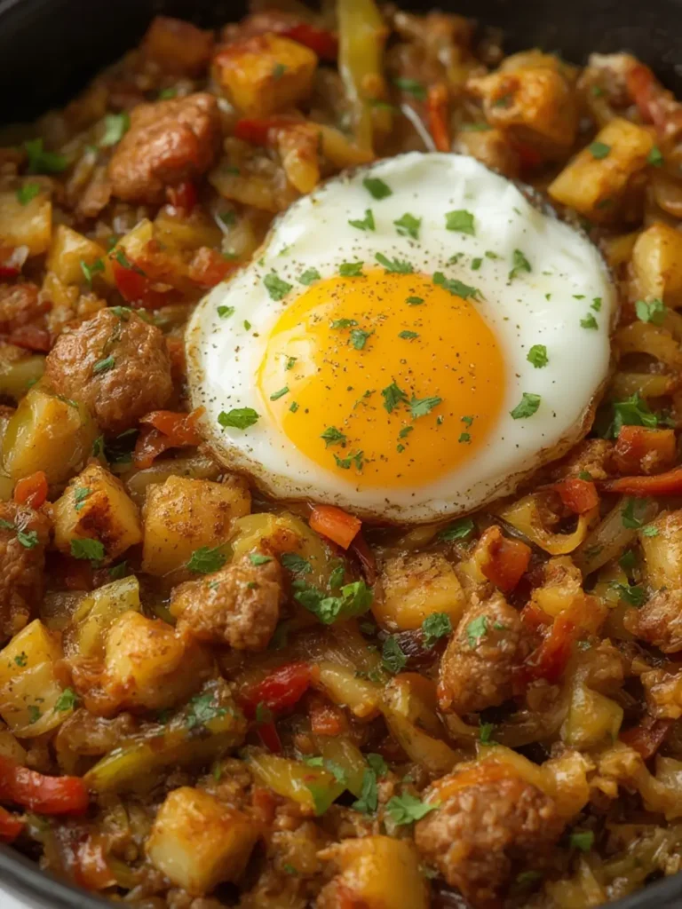 Breakfast Cabbage Hash