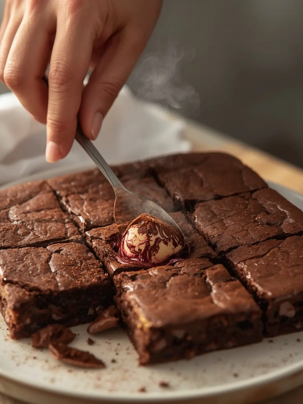 Cadbury Egg Brownies 5