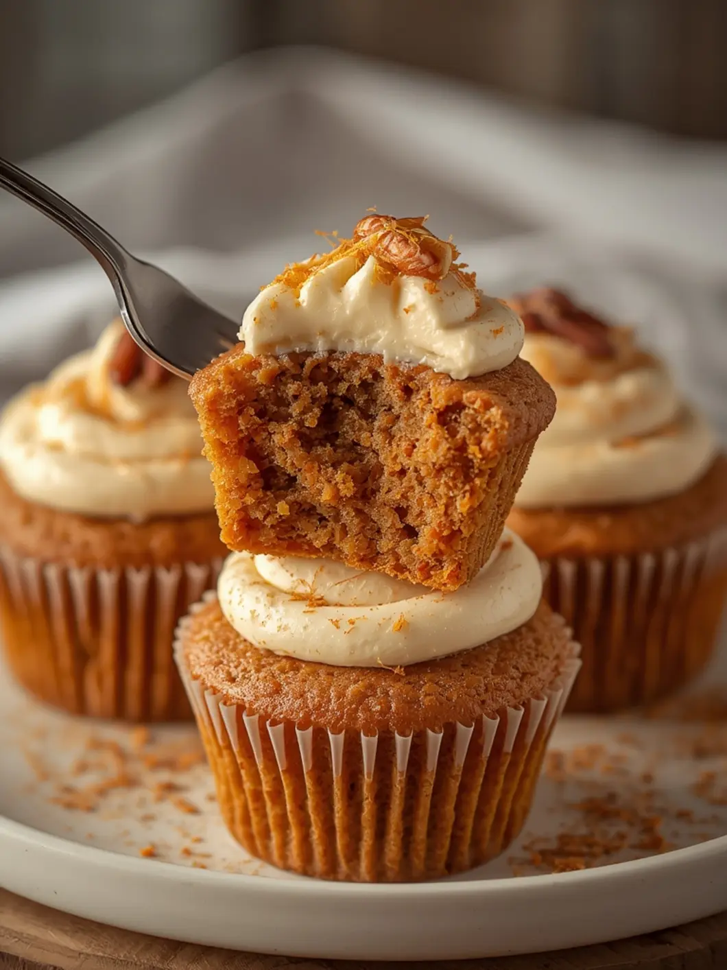 Carrot Cake Cupcakes 3