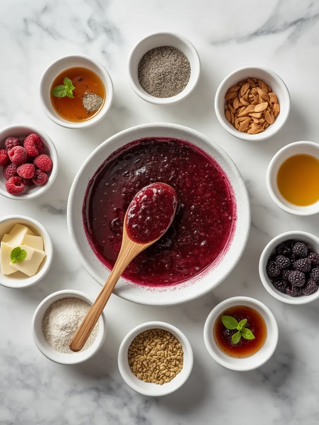 Chia Seed Jam variations