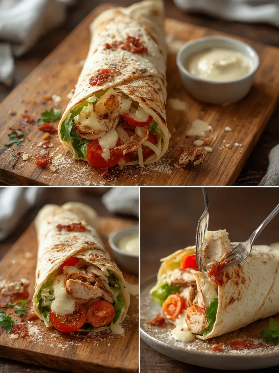 Chicken Caesar Wrap 1