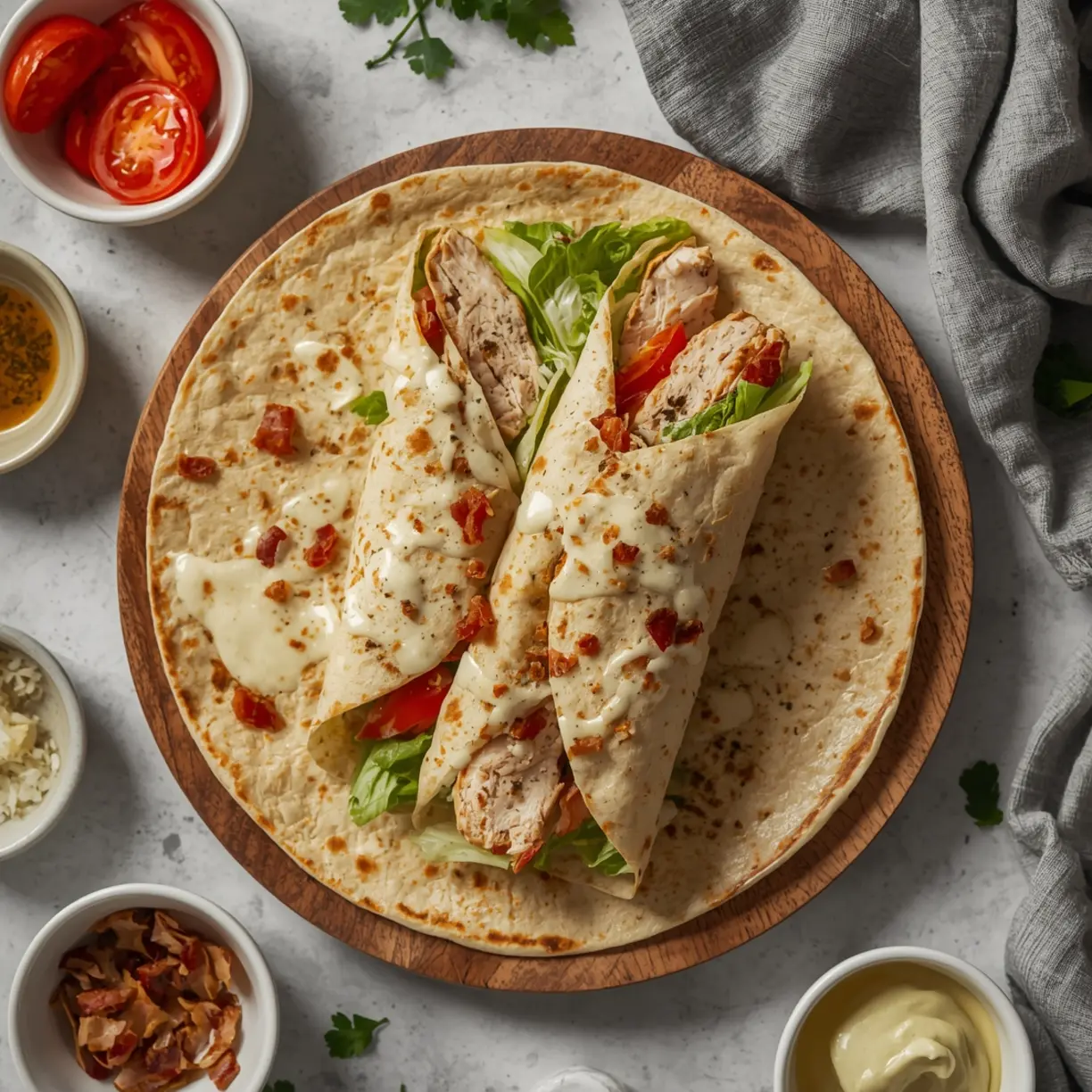 Chicken Caesar Wrap 2