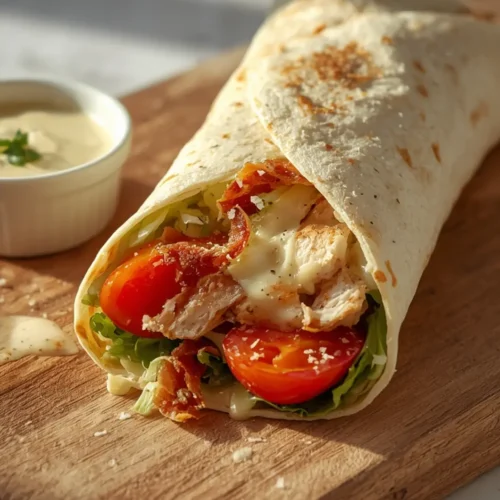 Chicken Caesar Wrap