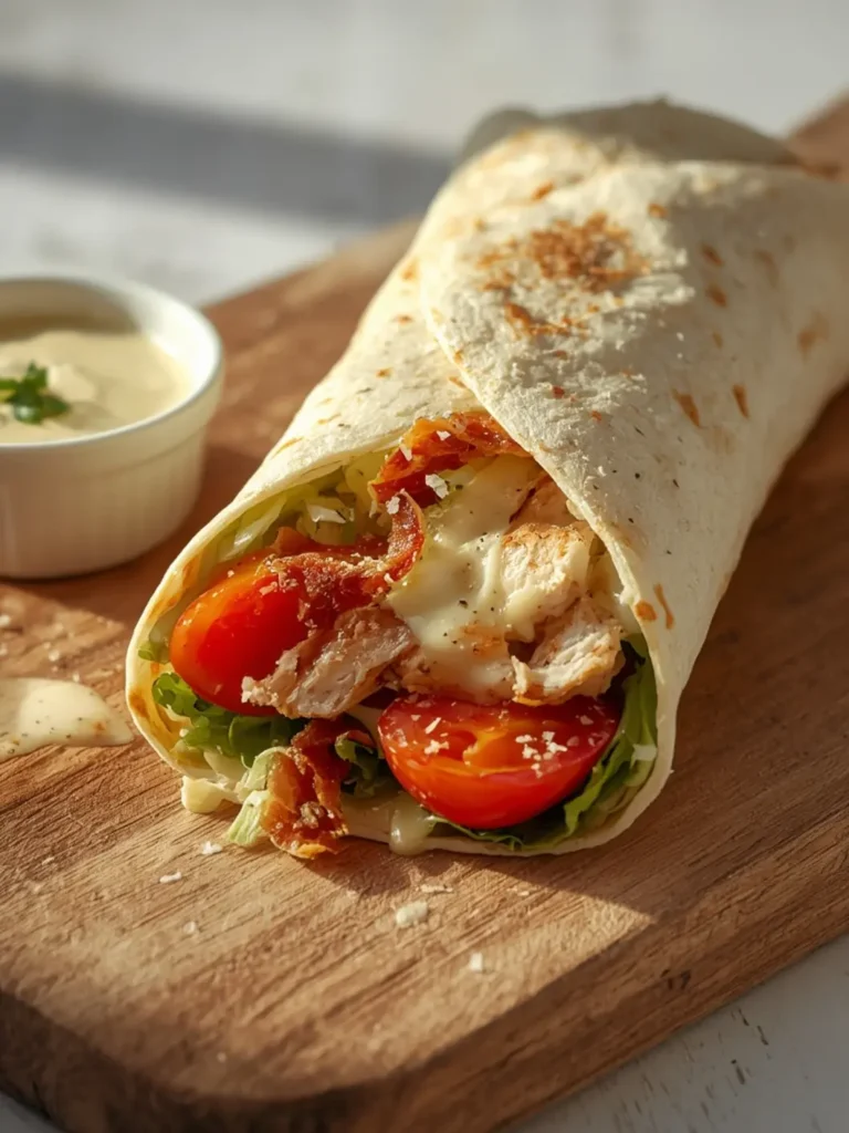 Chicken Caesar Wrap