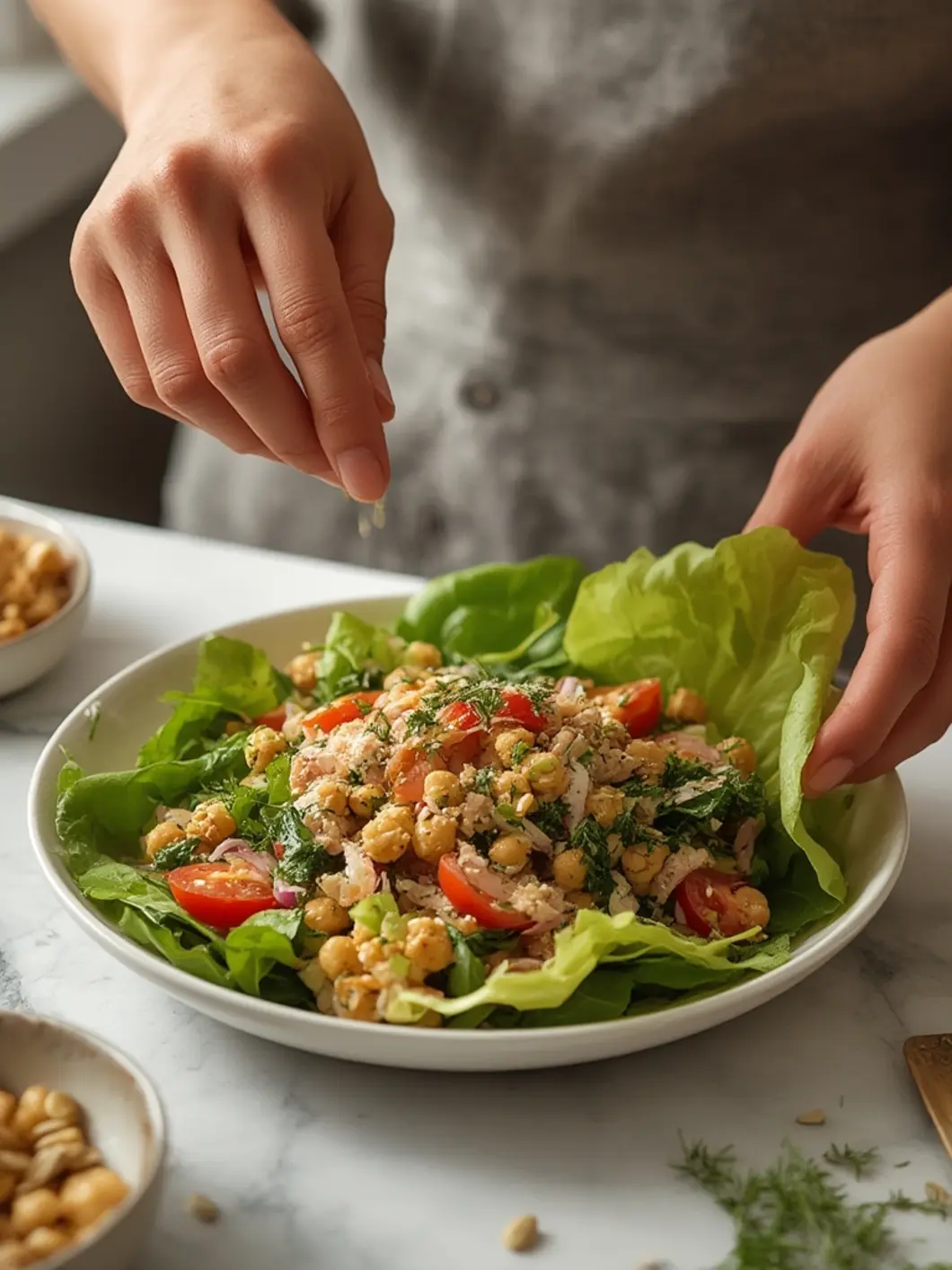 Chickpea Tuna Salad 2