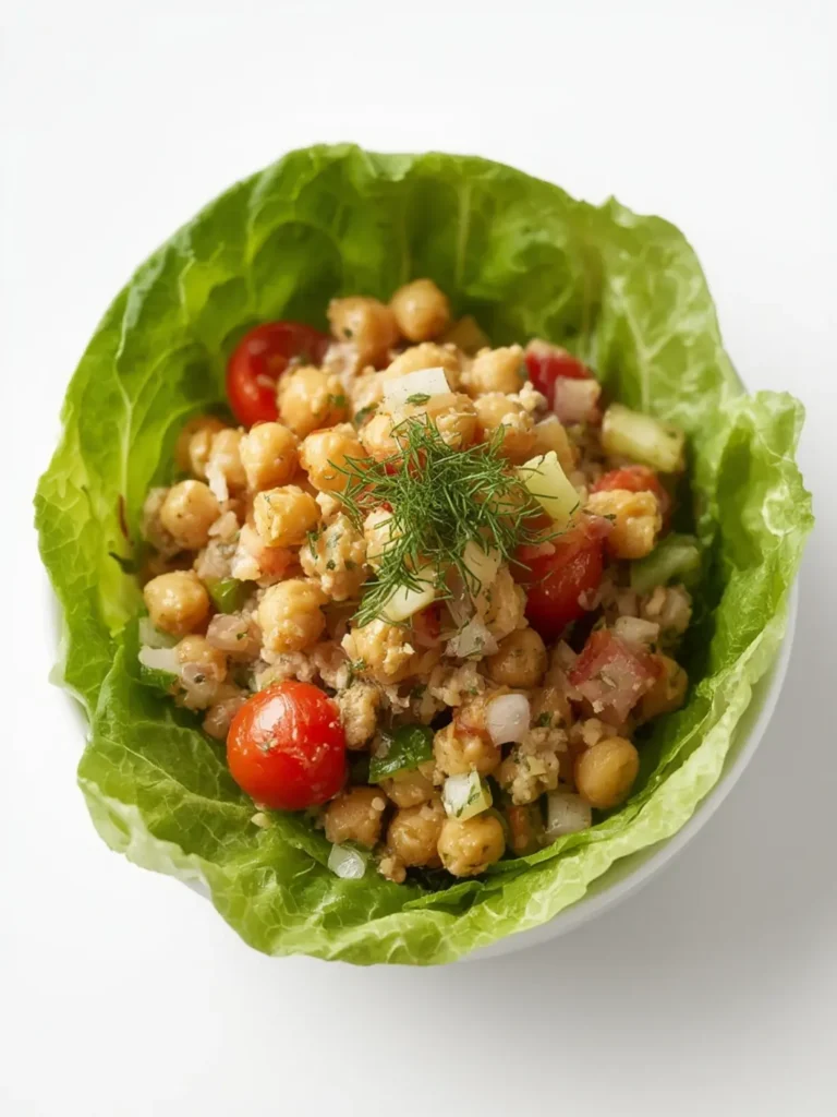 Chickpea Tuna Salad