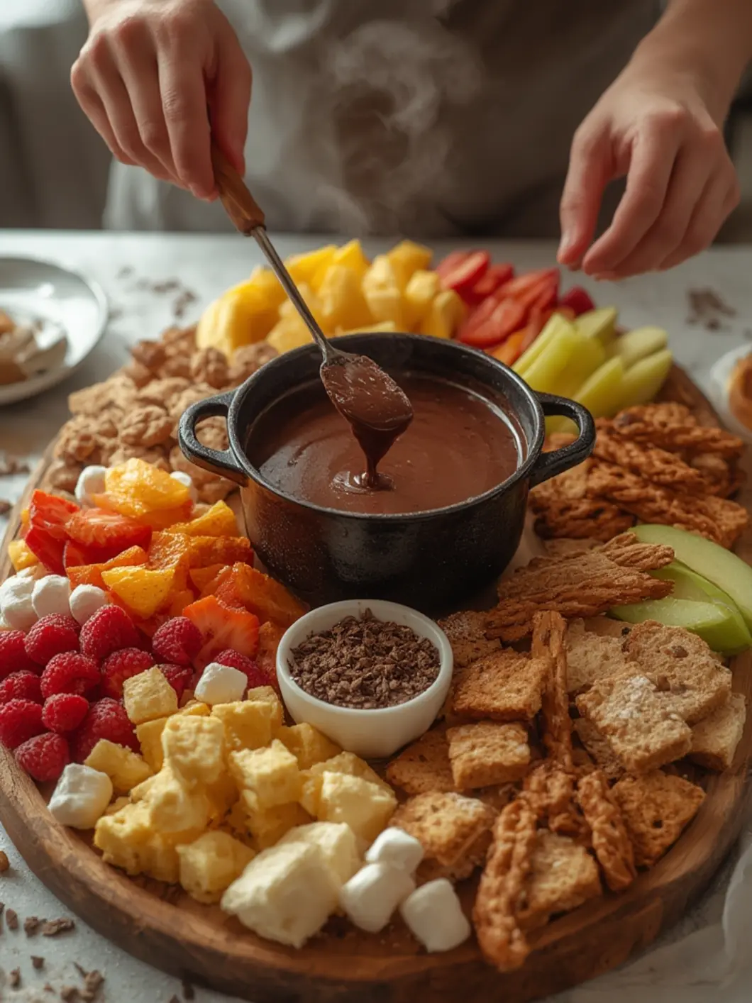 Chocolate Fondue Board 2
