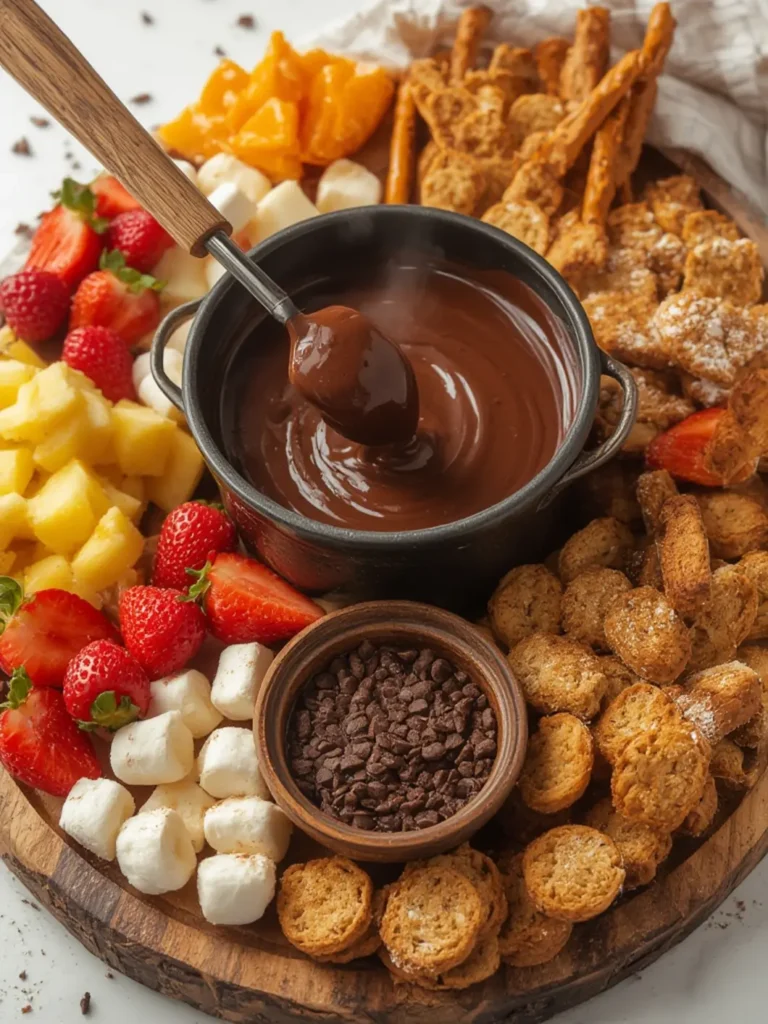 Chocolate Fondue Board