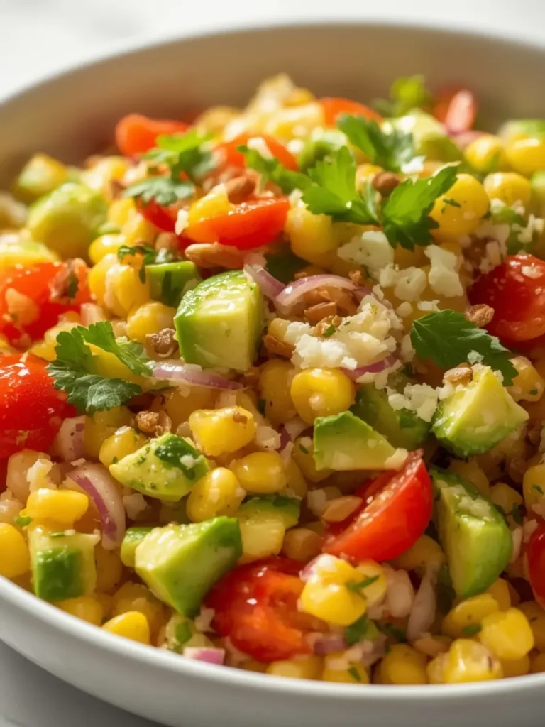 Corn and Avocado Salad