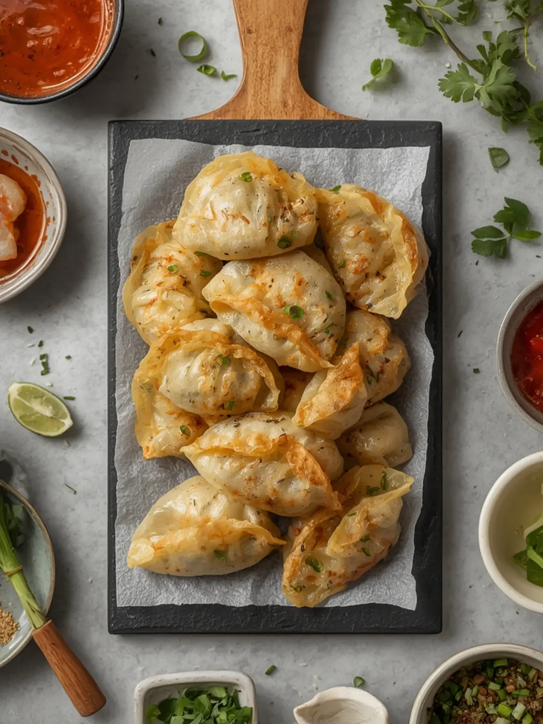 Crispy Rice Paper Dumplings 2