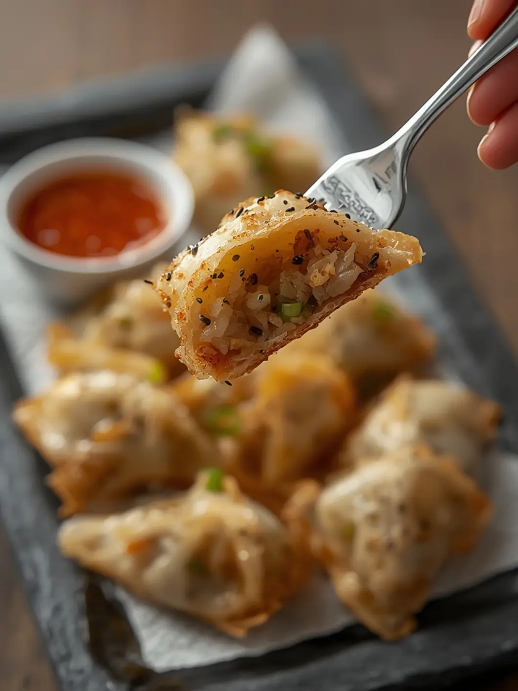 Crispy Rice Paper Dumplings 3