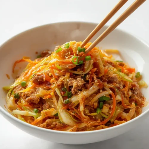 Easy way to make Egg Roll in a Bowl in 20 minutes 4 Egg Roll in a Bowl 3