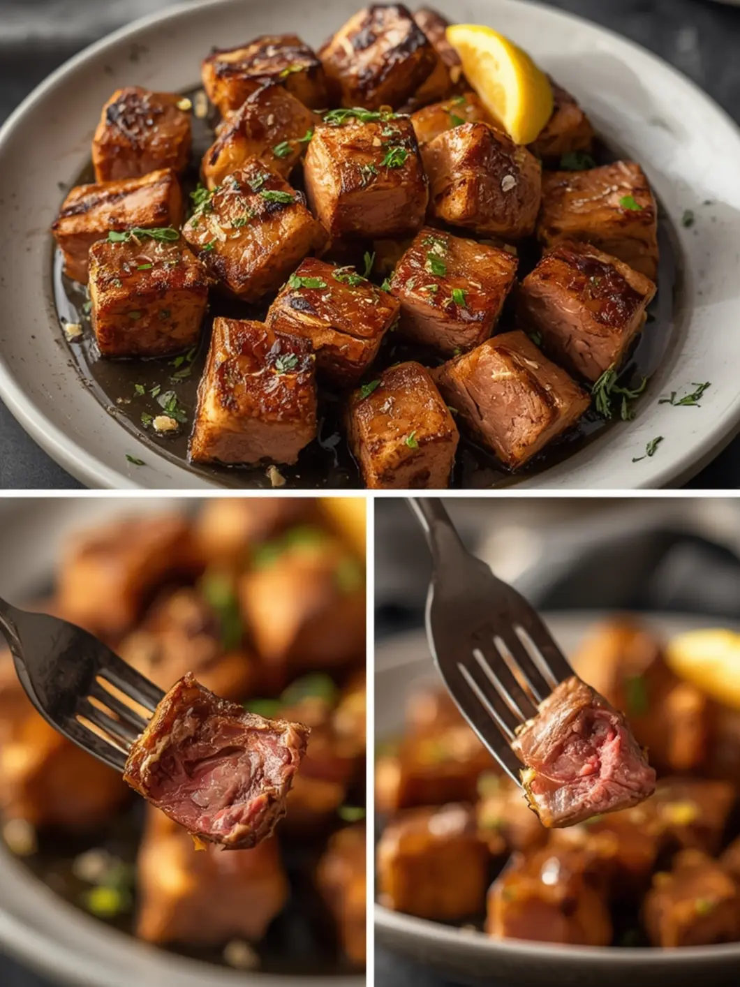 Garlic Butter Steak Bites 1