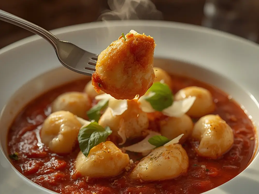 Gnocchi with Tomato Sauce 3