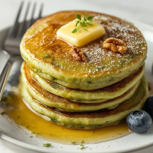 Green Spinach Pancakes