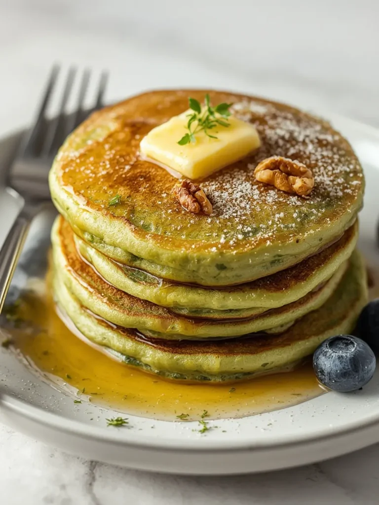 Green Spinach Pancakes