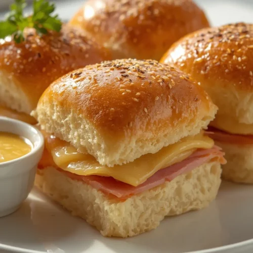 Easy Ham and Cheese Sliders (15-Minute) 6 Ham and Cheese Sliders