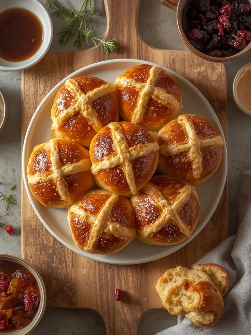 Easy Best Hot Cross Buns (Traditional Spiced Recipe) 2 Hot Cross Buns 2