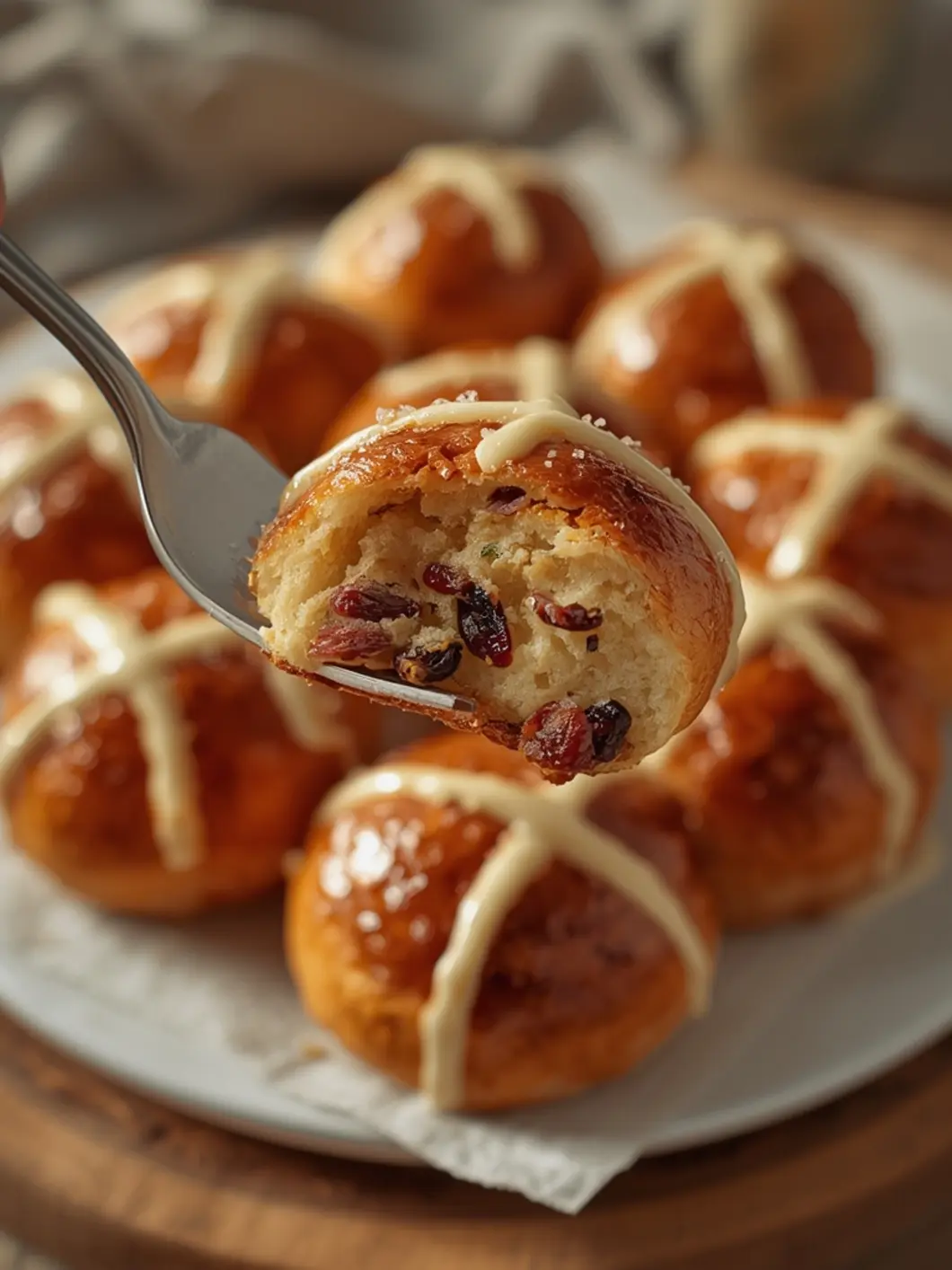 Easy Best Hot Cross Buns (Traditional Spiced Recipe) 4 Hot Cross Buns 3