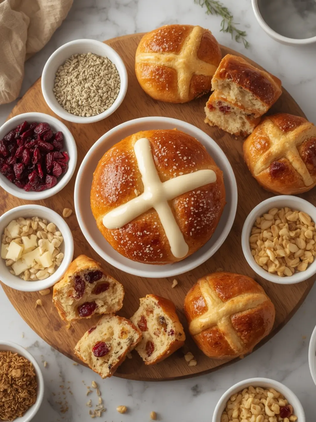 Easy Best Hot Cross Buns (Traditional Spiced Recipe) 5 Hot Cross Buns variations