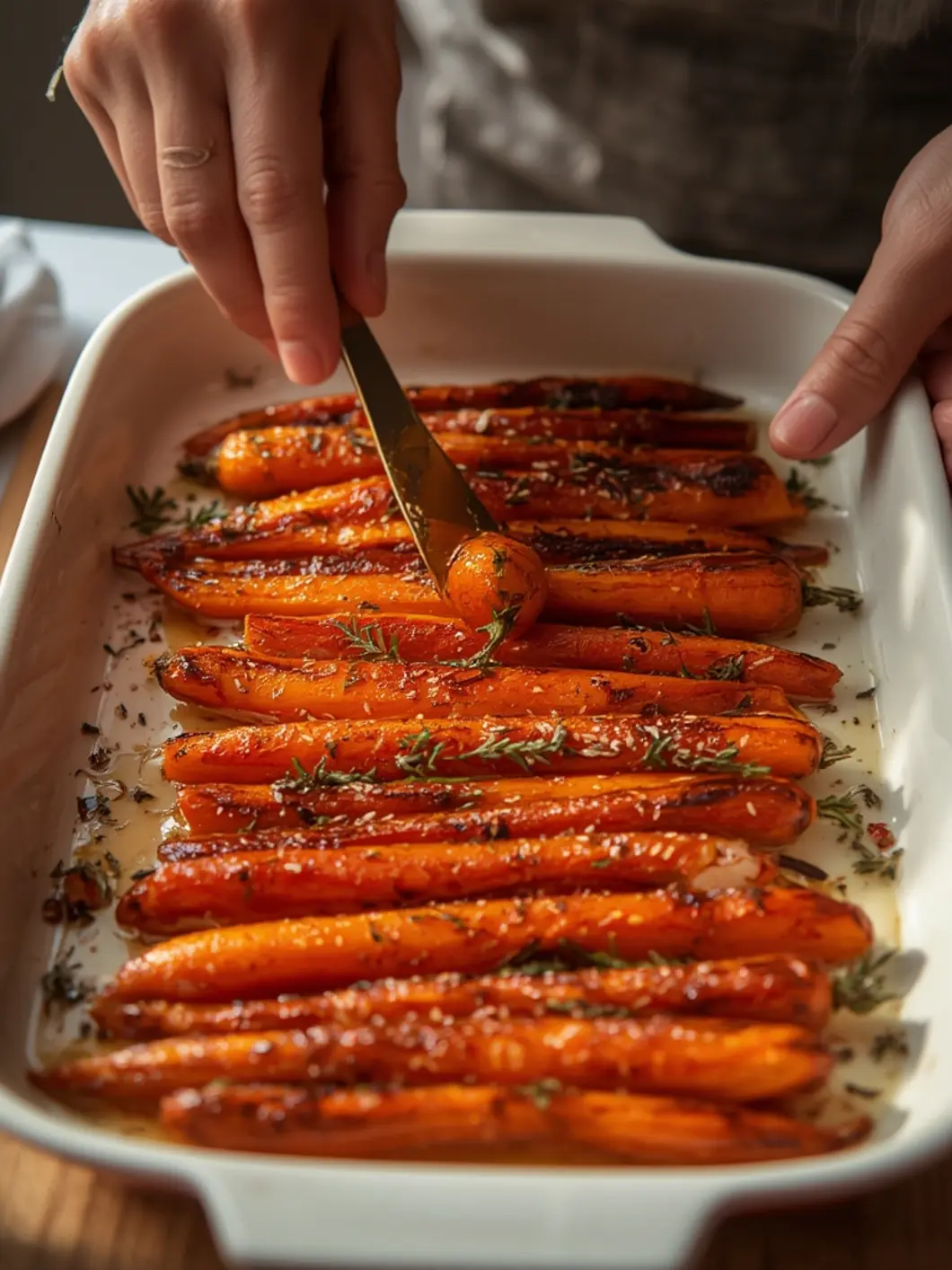 Hot Honey Roasted Carrots 2