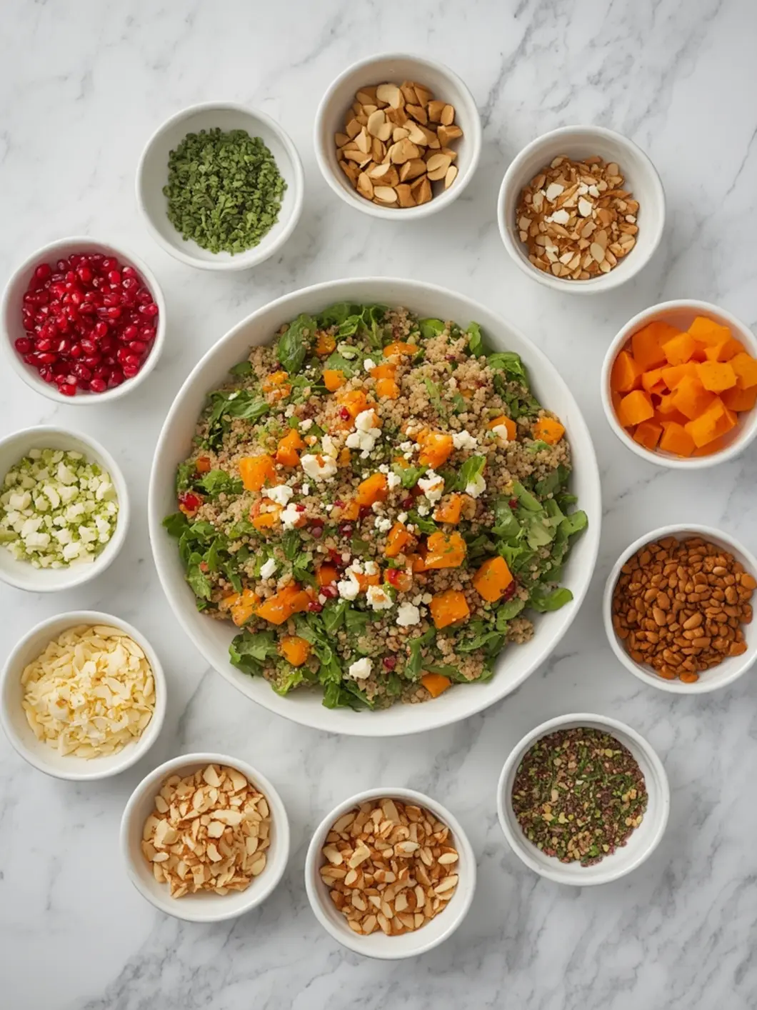 Kale Quinoa Salad variations 3