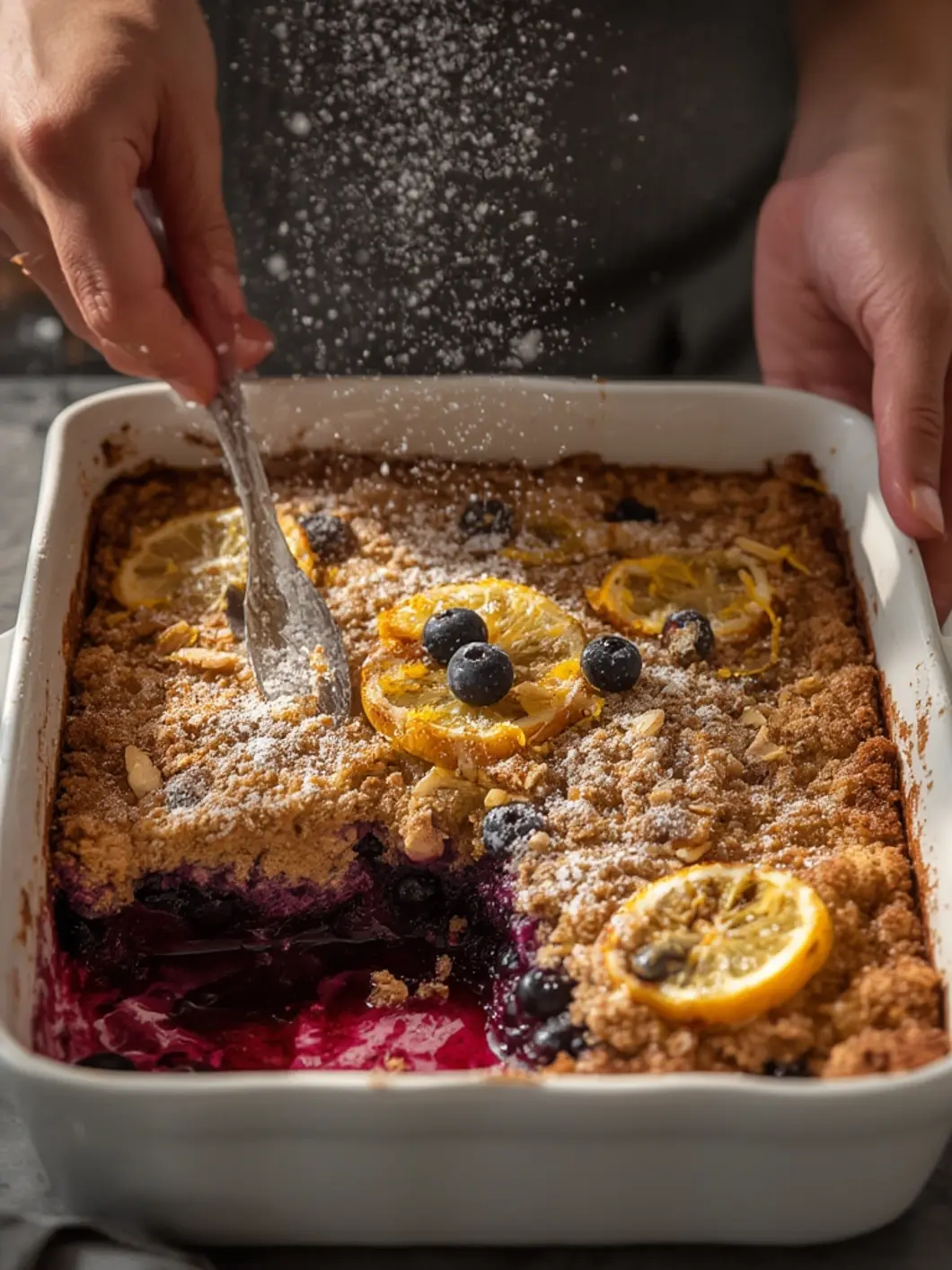Lemon Blueberry Dump Cake 2