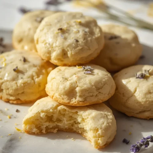 Easy Lemon Lavender Cookies (Simple 7-Ingredient Recipe) 6 Lemon Lavender Cookies