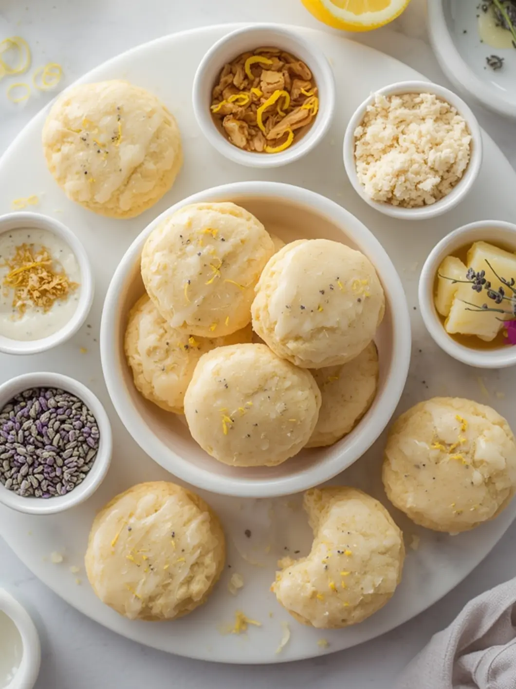 Easy Lemon Lavender Cookies (Simple 7-Ingredient Recipe) 5 Lemon Lavender Cookies variations