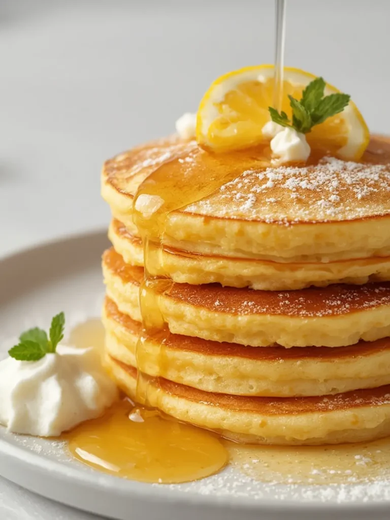 Lemon Ricotta Pancakes